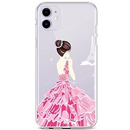 TopQ iPhone 11 silicone Pink Princess 45055 - Phone Cover
