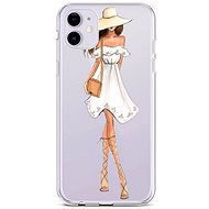TopQ iPhone 11 silicone Lady 5 45049 - Phone Cover