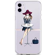 TopQ iPhone 11 silicone Lady 6 45047 - Phone Cover