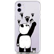 TopQ iPhone 11 silicone Rebel Panda 45043 - Phone Cover