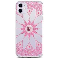 TopQ iPhone 11 silicone Pink Mandala 45018 - Phone Cover