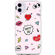 TopQ iPhone 11 silicone Happy Day 44994 - Phone Cover