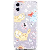 TopQ iPhone 11 silicone Happy Cats 44984 - Phone Cover