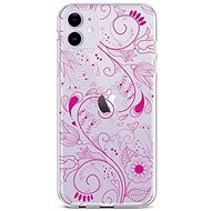 TopQ iPhone 11 silicone Pink Ornament 44983 - Phone Cover
