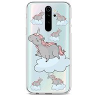 TopQ Xiaomi Redmi Note 8 Pro silicone Grey Unicorns 44598 - Phone Cover