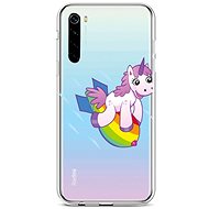 TopQ Xiaomi Redmi Note 8 silicone Flying Unicorn 44587 - Phone Cover