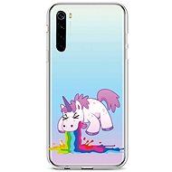 TopQ Xiaomi Redmi Note 8 silicone Rainbow Splash 44584 - Phone Cover
