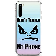TopQ Xiaomi Redmi Note 8 silicone Don't Touch transparent 44571 - Phone Cover