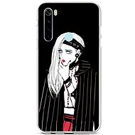 TopQ Xiaomi Redmi Note 8 silicone Dark Girl 44561 - Phone Cover