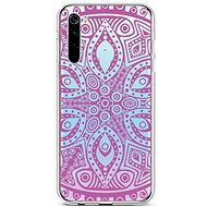 TopQ Xiaomi Redmi Note 8 silicone Violet Mandala 44551 - Phone Cover