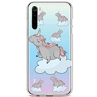 TopQ Xiaomi Redmi Note 8 silicone Grey Unicorns 44525 - Phone Cover