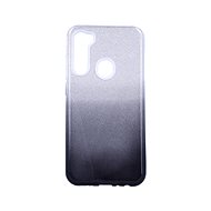 Forcell Xiaomi Redmi Note 8 glitter silver-black 44409 - Phone Cover