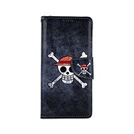 TopQ Samsung A70 booklet Warning 44283 - Phone Case