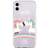 TopQ iPhone 11 silicone Unicorn Love 44221 - Phone Cover