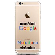 TopQ iPhone 6 / 6s silicone Google 43991 - Phone Cover
