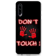 TopQ Xiaomi Mi A3 silicone Don't Touch Red 43484 - Phone Cover