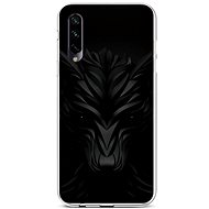 TopQ Xiaomi Mi A3 silicone Black Wolf 43483 - Phone Cover
