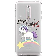 TopQ Nokia 6.1 silicone Stay Unicorn 43476 - Phone Cover