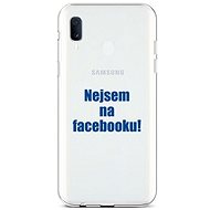 TopQ Samsung A20e silicone I'm not on Facebook 42938 - Phone Cover