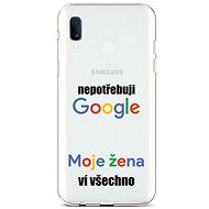 TopQ Samsung A20e silicone Google 42934 - Phone Cover
