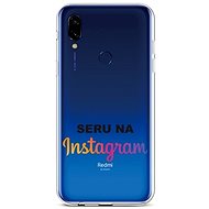 TopQ Xiaomi Redmi 7 silicone Instagram 42917 - Phone Cover