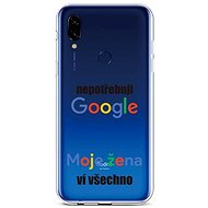 TopQ Xiaomi Redmi 7 silicone Google 42916 - Phone Cover