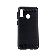 TopQ Samsung A20e silicone black 42824 - Phone Cover