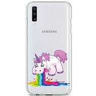 TopQ Samsung A70 silicone Rainbow Splash 42705 - Phone Cover