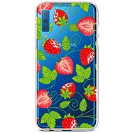 TopQ Samsung A7 silicone Strawberries 42670 - Phone Cover