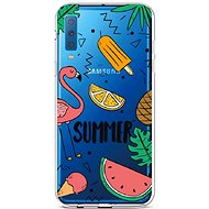 TopQ Samsung A7 silicone Summer 42662 - Phone Cover