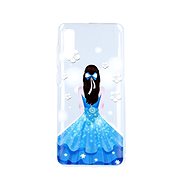 TopQ Samsung A70 silicone Blue Princess 42508 - Phone Cover