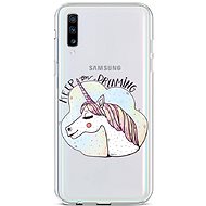 TopQ Samsung A70 silicone Dreaming 42499 - Phone Cover