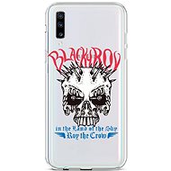 TopQ Samsung A70 silicone Black Roy 42497 - Phone Cover