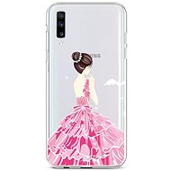 TopQ Samsung A70 silicone Pink Princess 42491 - Phone Cover