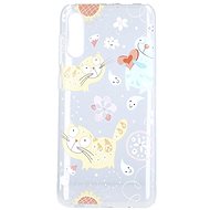 TopQ Samsung A50 silicone Happy Cats 42386 - Phone Cover