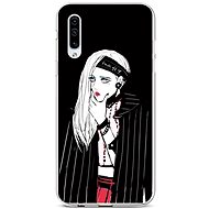 TopQ Samsung A50 silicone Dark Girl 42377 - Phone Cover