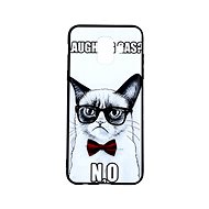 TopQ Samsung A6 3D silicone Grumpy Cat 42181 - Phone Cover
