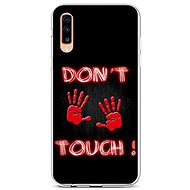 TopQ Samsung A70 silicone Don´t Touch Red 42017 - Phone Cover