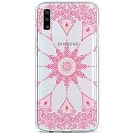 TopQ Samsung A70 silicone Pink Mandala 42015 - Phone Cover