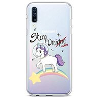 TopQ Samsung A50 silikón Stay Unicorn 41792 - Kryt na mobil