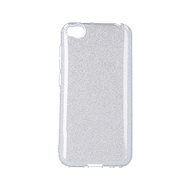 TopQ Xiaomi Redmi Go glitter silver 41571 - Phone Cover