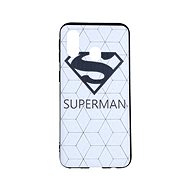 TopQ Samsung A40 3D silicone White Superman 41514 - Phone Cover
