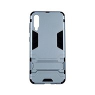 TopQ Samsung A50 with stand grey 41316 - Phone Cover