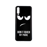 TopQ Samsung A50 silicone Don't Touch 41309 - Phone Cover