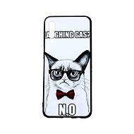 TopQ Samsung A50 3D silicone Grumpy Cat 41161 - Phone Cover