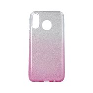 TopQ Samsung M20 glitter silver-pink 40522 - Phone Cover