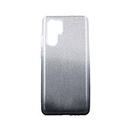 TopQ Huawei P30 Pro glitter silver-black 40397 - Phone Cover