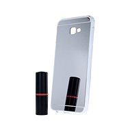TopQ Samsung J4+ silicone mirror silver 39167 - Phone Cover