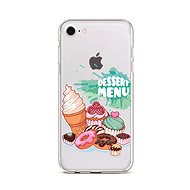TopQ iPhone 7 silicone Dessert Menu 38056 - Phone Cover
