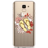 TopQ Samsung J6 Silicone Flip Flops 37954 - Phone Cover